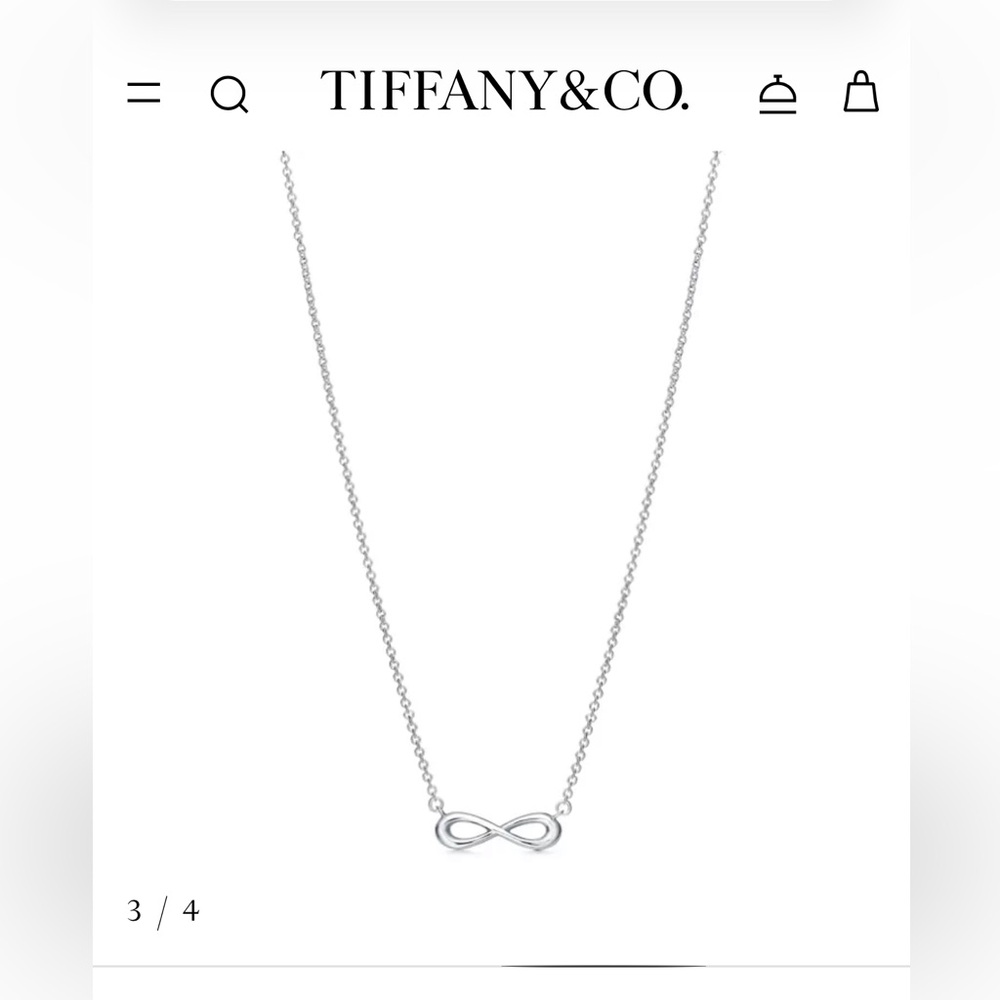 Tiffany Infinity Necklace